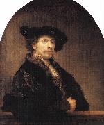 REMBRANDT Harmenszoon van Rijn Self-Portrait  stwt Sweden oil painting artist
